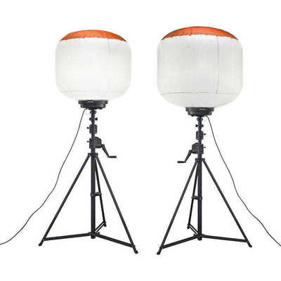 500W-1400W LED गुब्बारा लाइट IP65 50000 घंटे 360° ओमनी कवरेज