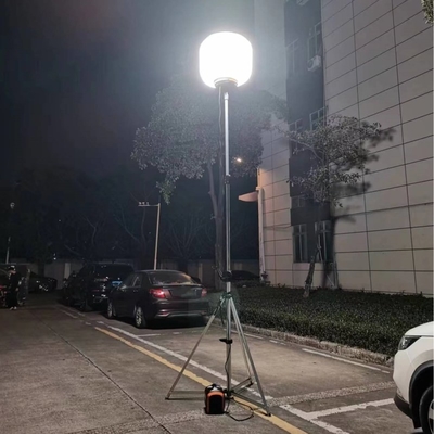 बाहरी गतिविधियों के लिए 160000lm 1000W Inflatable Tripod Balloon मोबाइल एलईडी लाइट टॉवर