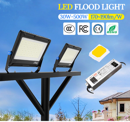 250W आधुनिक आउटडोर एलईडी फ्लडलाइट IP65 वाटरप्रूफ
