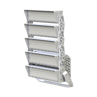 पवनरोधी एलईडी बाढ़ लाइट 1200W 400w पार्किंग स्थल के लिए खेल स्टेडियम प्रकाश व्यवस्था