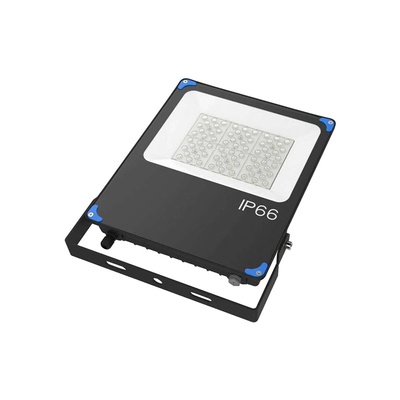 140lm/W 50W वाणिज्यिक बाढ़ रोशनी 100w लैंडस्केप प्रकाश व्यवस्था के लिए पिछवाड़े बाढ़ प्रकाश