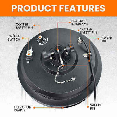 आपूर्तिकर्ता थोक 36W आउटडोर एलईडी फ्लड लाइट एडजस्टेबल स्पॉटलाइट स्ट्रेचेबल आर्म के साथ आउटडोर कैंपिंग के लिए