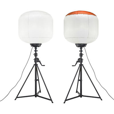 पोर्टेबल एलईडी गुब्बारा लाइट 320W IP65 डिमेबल आउटडोर निर्माण के लिए